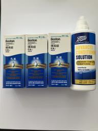 Contact lens solutions 4 bottles image 1