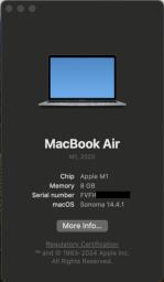 Like new Apple Macbook Air M1 for sale image 4