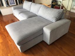 Kivik Ikea 3-seat sofa chaise longue image 2