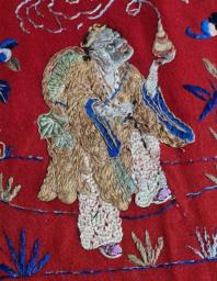 Qing Dynasty Immortals Embroidery image 4