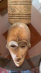 Hand carved Tribal mask image 1