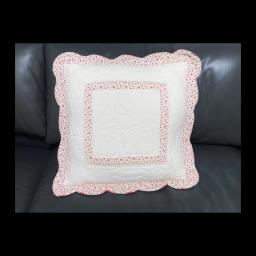 6 x Cotton Quilted Cushion Covers image 1