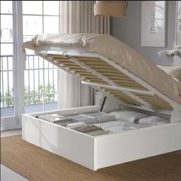 Double Ottoman bed frame Ikea image 5