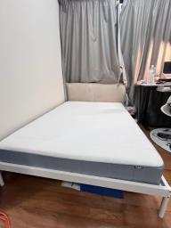 Ikea Double Bed Frame and Mattress image 1