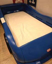 Kids car bed with mattress by Little Tik image 5