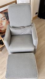 Rocking Arm chair Davinci Olive Glider image 3