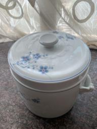 Large ceramic stew pot image 5