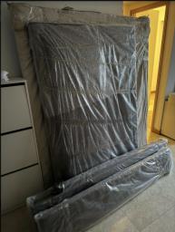 New bed frame in packaged image 1