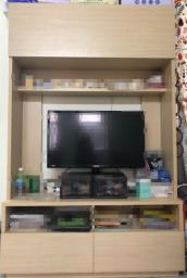 Tv Cabinet and bookshelf image 1