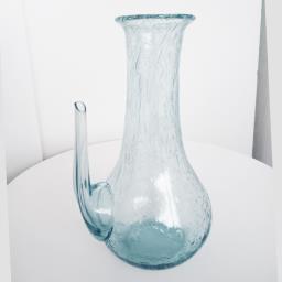 French La Verrerie de Biot Picher Vase image 1