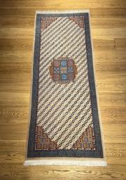 2 antique wool rugs image 1