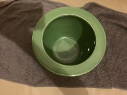 Jade Green Ceramic Decorative bowl image 4