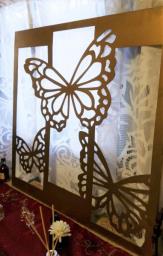 Metal Framed Butterfly Metal Wall Décor image 2