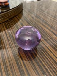 Purple Apple Crystal piece image 2