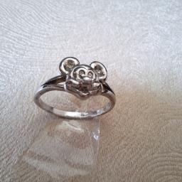 Silver Mickey Ring 50 image 1