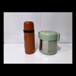 Thermal Food Container and Water Bottle image 1