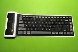 Bluetooth Soft Silicon Keyboard for Ipad image 1