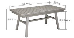 Extendable table  6-10 stackable armcha image 7