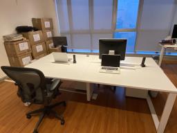 4person desk and file pads image 4