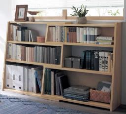 Stylish Extendable Bookcase 90-165 wide image 4