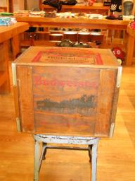 Lot 9 Wooden Budweiser Crate Anheuser image 1