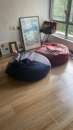 Two light beanbags image 1
