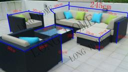 Outuoor Sofas Set For Sale image 7