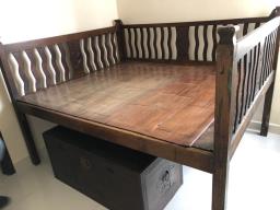 Chinese day  bed in wood image 1