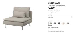 Ikea Soderhamn single sofa  chair image 4