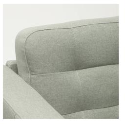 Landskrona 2-seat sofa light green image 5