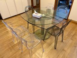 Dining Table Set with 6 Chairs image 1