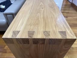 Natural Wood Table image 3
