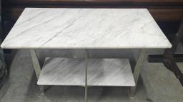 White Marble  Camden Side Table  from I image 1