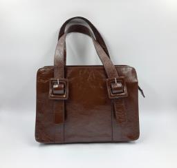 D K N Y Shoulder Bag Leather and Nylon image 5