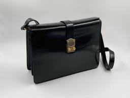 D K N Y Shoulder Bag Leather and Nylon image 6