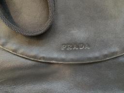 Prada - Black Leather Cross Body Satchel image 2