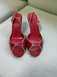 Marks  Spencer Heels red and white image 1