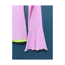 Pinko Long Sleeve Top with Ruffle Cuffs image 4