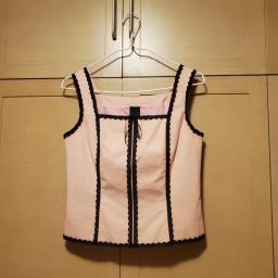Playlord pink sleeveless top image 1