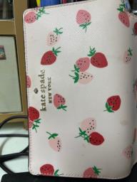 Kate spade strawberry long wallet purse image 1