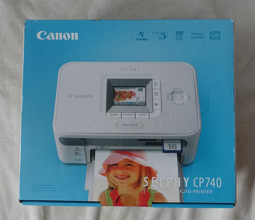 Canon Selphy Cp740 Photo Printer | AsiaXPAT.com