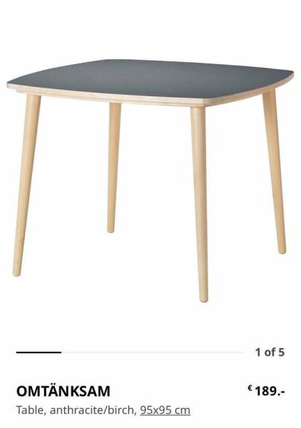 Ikea omtanksam online table