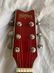 Semi acoustic Washburn guitar image 2