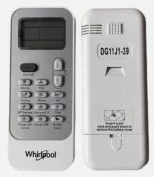 Whirlpool Ac Remote Control Dg11j1-39 image 1