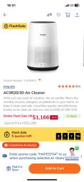 Small Philips Air purifier image 2