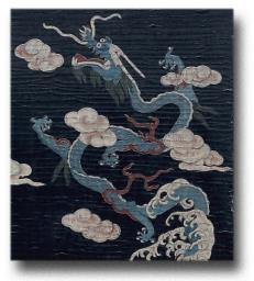 1970s Black Lacquer Carved Screen image 2
