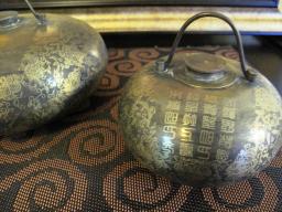 2 x Vintage Chinese Copper Hot Warmer image 4