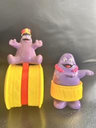 80s-90s Mcdonalds Grimace vintage toys image 1