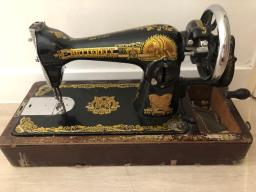 Antique Art Deco Sewing Machine image 1