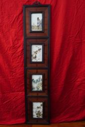 Antique Chinese Porcelain Panel Wall Art image 2